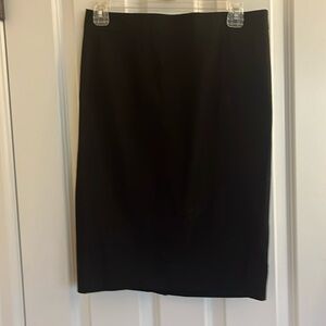 Black gap pencil skirt